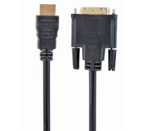 Cablexpert | Black | HDMI to DVI | 3 m|CC-HDMI-DVI-10