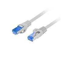 Lanberg | Patchcord Cat.6A S/FTP LSZH CCA Fluke Passed | PCF6A-10CC-0050-S | 0.5 m | Grey|PCF6A-10CC-0050-S