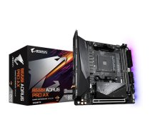 Gigabyte | B550I AORUS PRO AX 1.0 | Processor family AMD | Processor socket AM4 | DDR4 DIMM | Memory slots 2 | Chipset AMD B | Mini ITX|B550I AORUS PRO AX