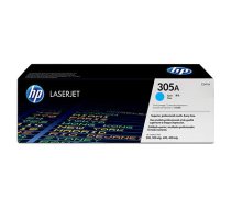 HP 305A Cyan Toner Cartridge, 2600 pages, for HP Color LaserJet Pro M375NW, Pro M475DN, M451dn|CE411A