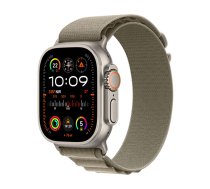 Watch Apple Watch Ultra 2 LTE 49mm Titanium Case with Alpine Loop S - Olive (MREX3SE/A)