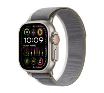 Watch Apple Watch Ultra 2 LTE 49mm Titanium Case with Trail Loop S/M - Green/Grey (MRF33FD/A)