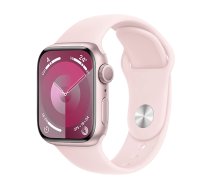 Watch Apple Watch Series 9 GPS 41mm Pink Aluminium Case with Sport Band M/L - Light Pink (MR943QF/A)