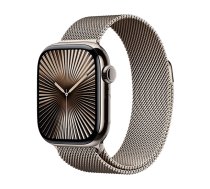 Watch Apple Watch Series 10 GPS + Cellular 42mm Natural Titanium Case with Sport Band S/M - Natural Mil (MWXF3QL/A)