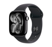 Watch Apple Watch Series 11 (2025) GPS 42mm Jet Black Aluminium Case with Sport Band S/M - Black (MEQT4ET/A)
