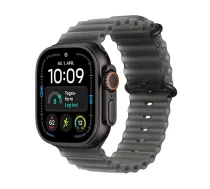 Watch Apple Watch Ultra 4 (2026) 5G 49mm Black Titanium Case with Translucent Black Ocean Band - Black (MJAY4QF/A)