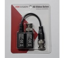 Video Balun DS-1H18S/E 2gab HikVision pārraida video signālu caur UTP kabeli, kas ir saderīgs ar HDTVI / HDCVI / AHD vītā pāra pārveidotājs