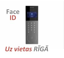 Daudz dzīvokļu IP domofons sejas atpazīšana 2MP DS-KD9203-E6 durvju stacija ar skārienekrānu Face ID recognition MinMoe