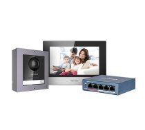 DS-KIS602-P - IP Video komplekts DS-KIS602 P 2nd gen intercom kit namrunis komplekts Hikvision / IP видео комплект DS-KIS602 P 2nd gen intercom kit namrunis komplekts Hikvision / IP video kit DS-KIS602 P 2nd gen intercom kit door phone kit Hikvision
