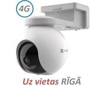 4G EZVIZ CS-EB8 2K kamera ar akumulātoru EB8 Pan & Tilt LTE Battery Camera CS-EB8-R100-1K3FL4GA