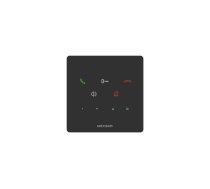 DS-KH6000-E1-Black - DS-KH6000-E1 IP namrunis Hikvision KH6000-E1 domofons melns / IP домофон DS-KH6000-E1 Hikvision KH6000-E1 черный / DS-KH6000-E1 IP intercom Hikvision KH6000-E1 intercom black
