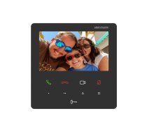 DS-KH6110-WE1-Black - DS-KH6110-WE1 IP Video namrunis Hikvision monitors 6110-WE1 video domofons melns black / DS-KH6110-WE1 IP видеодомофон Hikvision мониторы 6110-WE1 видеодомофон черный black / DS-KH6110-WE1 IP video intercom Hikvision monitor 6110-WE1 video intercom black
