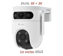 5MP+5MP EZVIZ H9c 3K+3K Dual Lens 2.8mm +6mm Pan & Tilt Wi-Fi Camera ārtelpu videokamera bezvadu videonovērošanas kameras CS-H9c-R100-8G55WKFL
