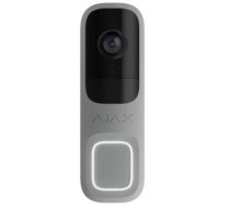AJAX-66393 - DoorBell (Pelēks) AJAX Wi-Fi Viedais Video Durvju Zvans / Ajax DoorBell Wi-Fi Smart Video Doorbell 4MP HDR AI Recognition (Grey) (66393) / DoorBell (Grey) Ajax Wi-Fi Умный видеозвонок