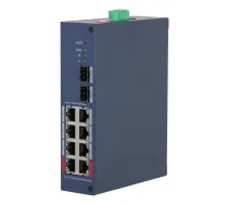 DAHUA-CHS4210-8GT-110 - CHS4210-8GT-110 Dahua 8-portu Gigabit PoE pārvaldāms L2 industriālais komutators / Dahua Managed L2 Industrial Switch 8-Port Gigabit PoE (CHS4210-8GT-110) / CHS4210-8GT-110 Dahua 8-портовый гигабитный промышленный управляемый PoE коммутатор L2