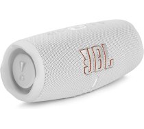 JBL Charge 5, balta - Portatīvais bezvadu skaļrunis