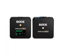 RODE Wireless GO II Single, melna - Mikrofons