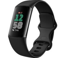 Fitbit Charge 6, melna - Aktivitāšu sensora aproce, GA05183-GB