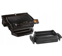 Tefal GC714834 OptiGrill+ + Snacking & Baking, 2000 W, melna - Elektriskais grils