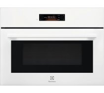 Electrolux EVM8E08V, 42 L, 1000 W, balta - Kompakta iebūvējama mikroviļņu krāsns ar grilu