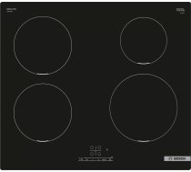 Bosch PUE611BB6E, platums 59.2 cm, bez rāmja, melna - Iebūvējama indukcijas plīts virsma