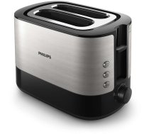 Philips HD2637/90 Viva Collection, 1000 W, melna/nerūsējošā tērauda - Tosteris