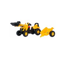 Rolly Rotaļlietas rollyKid JCB pedāļu traktors ar kausu un piekabi 2–5?gadi