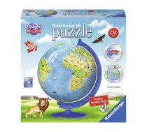 Ravensburger 3D Puzzle Ball 180 pc Bērnu globuss