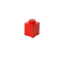 LEGO Uzglabāšanas bloka 1 sarkana