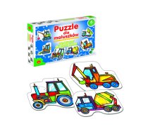 ALEXANDER Puzzle for toddlers - construction machines 2+