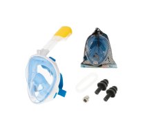 Full folding snorkel mask S/M blue