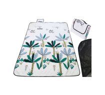 Beach mat picnic blanket camping palm trees 150x200