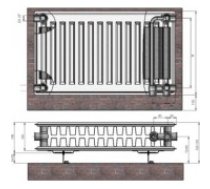 Radiators 22x200x400 VCO Termolux