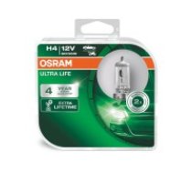 H4 60/55W 12V ULTRA LIFE 2gb.HALOGĒNLAMPA OSRAM