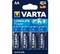 VARTA HIGH ENERGY AA BATERIJAS 4GB