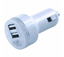 USB dubultais lādētājs, 12/24V 1+2.1A "X-ALL"