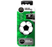 Aroma Car gaisa atsvaidzinātājs, Futbola bumba, Black | AR11466  | 5904224114664