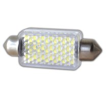 #B2-4 Autolampas 36SMD-LED, 3D, SV8.5 41mm 24V, balta 1gb | CH85424  | 66004622