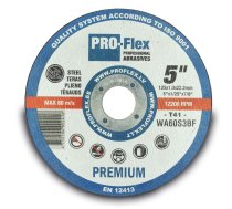 Griezējdisks Pro-Flex Premium, 125x1.0x22.2mm | GRDP10125 | 4752104002416