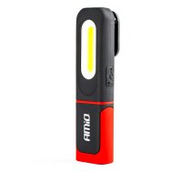 LED lukturis COB, lādējams microUSB, ar magnētu un āķi | A02818  | 5903293028186