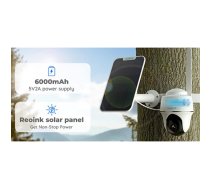 4G Rotatable CCTV camera with batteries and solar panel Reolink, 4 MPix, Go PT Plus