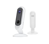 Compact Wi-Fi camera with built-in battery | PIR sensor | Two-way audio