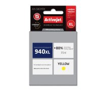 Ink cartridge Activejet AH-940YRX (replacement HP 940XL C4909AE; Premium; 35 ml; yellow)