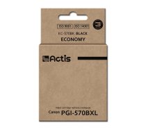 Ink cartridge ACTIS KC-570Bk (replacement Canon PGI-570BK; Standard; 22 ml; black)