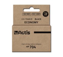 Ink cartridge ACTIS KH-704BKR (replacement HP 704 CN692AE; Standard; 15 ml; black)