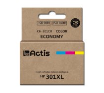 Ink cartridge ACTIS KH-301CR (replacement HP 301XL CH564EE; Standard; 21 ml; MultiColor)
