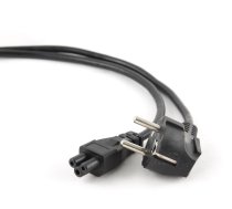 Cable GEMBIRD PC-186-ML12 (3-Pin M - Schuko, Shuko M; 1,8m; black color)