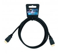 Cable IBOX FULLHD HD01 1,5M 1.4V 13C+1 ITVFHD0115 (HDMI M - HDMI M; 1,5m; black color)