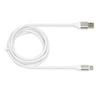 Cable IBOX IKUMTCWQC (USB 2.0 type A - USB type C ; 1,5m; white color)