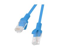 Cable UTP Lanberg PCU5-10CC-0050-B (RJ45, U/UTP - RJ45, U/UTP ; 0,50m; U/UTP; 5e; blue color)